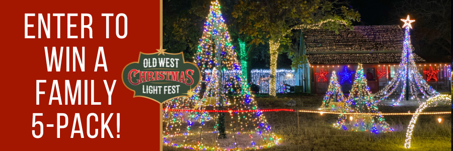 Old West Christmas Light Fest Giveaway!