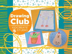 Drawing Club Weekly Class (5-12 Years)