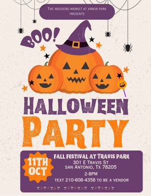 5th Annual Fall Festival at Travis Park 