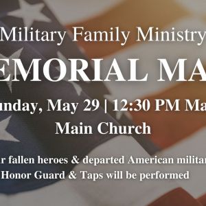 Our Lady of Guadalupe - Memorial Day Military Family Ministry