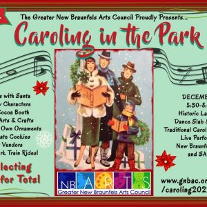 12/08 - Landa Park Dance Slab 42nd Annual Caroling Event