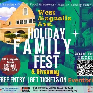 12/10 - West Magnolia Avenue Holiday Family Fest