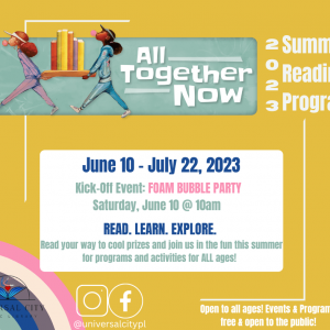 Universal City Public Library Summer Reading Program