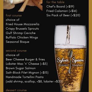 6/18 Sylver Spoon: Fathers Day Beer Pairing Brunch !