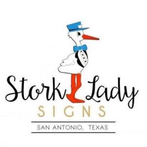 Stork Lady Signs