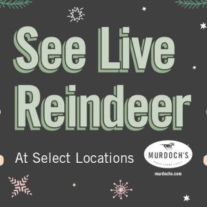 12/22 Live Reindeer at Murdoch's