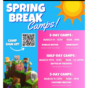 15+ Spring Break Art Camp