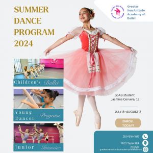 Greater San Antonio Academy of Ballet - Summer Programs