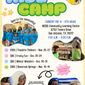 NEISD Kids' Camp Winter Break