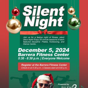 12/05 - Silent Night Fitness Dance Party by SA Parks and Rec.