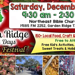 12/14 - Garden Ridge Market Days Christmas Festival