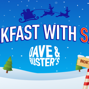 12/07 Breakfast with Santa at Dave and Busters Riverwalk