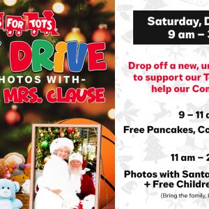 12/14 Cowboy's Harley-Davidson - Annual Toys for Tots Toy Drive & Photos with Santa & Mrs. Clause