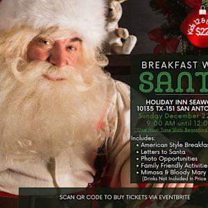 12/22 Breakfast with Santa at Holiday Inn SeaWorld