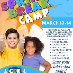 CDK Tae Kwon Do Culebra Spring Break Camp