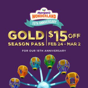 02/24-03/02 Morgan's Wonderland Anniversary Season Pass Sale