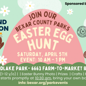 04/05 Bexar County Parks Easter Egg Hunt at Woodlake Park