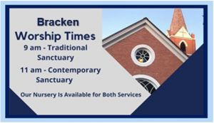 04/20 Bracken Church Easter Service and Egg Hunt