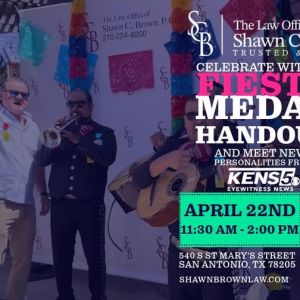 04/22 Fiesta Medal Handout Party with Shawn Brown Law and Kens5