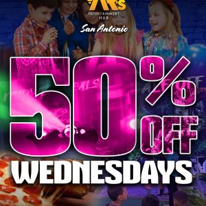 AR's Entertainment Hub - Wednesday Half-Off Special