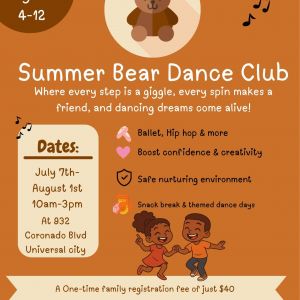 Cub Care Club Summer Bear Dance Club