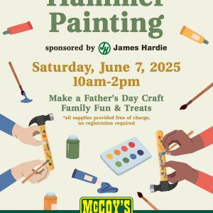 06/07 McCoys Building Supply - Father's Day Hammer Painting