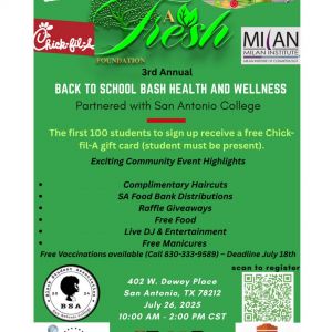 07/26 A Fresh Foundation - Back to School Bash