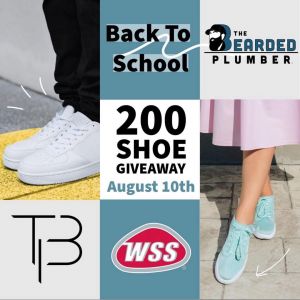 08/10 The Bearded Plumber - Shoe Giveaway at WSS