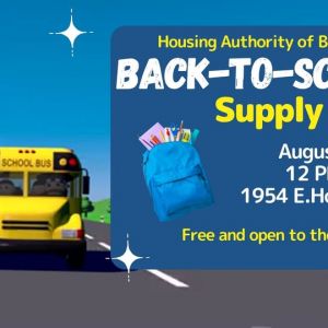 08/02 Housing Authority of Bexar County - Back to School Supply Drive