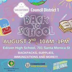 08/02 District 1 - Back to School Bash at Edison High School