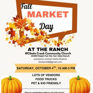 10/04 Fair Oaks Ranch - Fall Market Day at Cibolo Creek Community Church