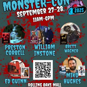 09/27 & 09/28 Monster Con at Rolling Oaks Mall