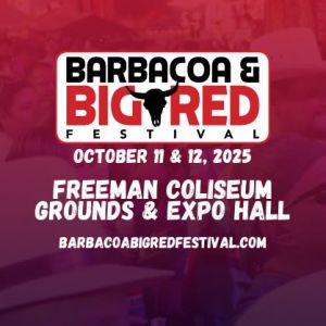 10/11 & 10/12 Barbacoa and Big Red Festival at Freeman Coliseum