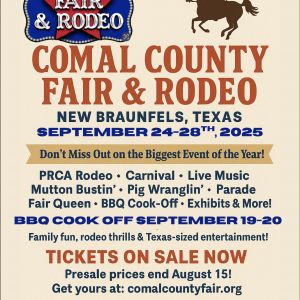 09/24 - 09/28 Comal County Fair & Rodeo
