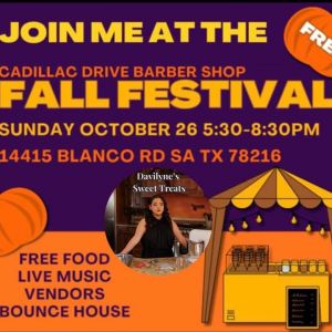 10/26 Cadillac Drive Barber Shop - Fall Fest