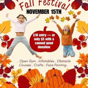 11/15 Southern Gymnastics Club - Fall Festival