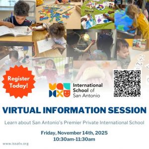 11/14 International School of San Antonio - Virtual Info Session
