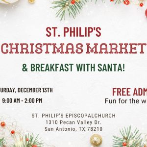 12/13 St. Philip's - Christmas Market & Breakfast with Santa