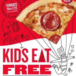 11/23 - 01/25 Mod Pizza - Free Kids Meal