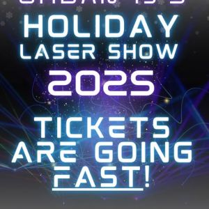 12/21 URBAN-15 Holiday Laser Show at Edgewood Theatre