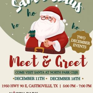 12/11 & 12/18 North Park CDJR - Santa Claus Meet and Greet