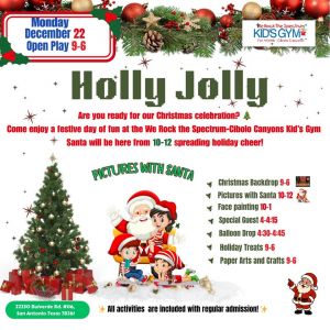12/22 We Rock the Spectrum: Cibolo Canyons - Holly Jolly Christmas Celebration