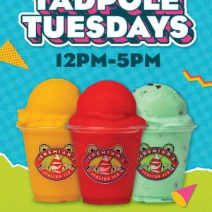 Jeremiah's Italian Ice - Tadpole Tuesdays