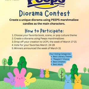 Universal City Public Library - Peeps Diorama Contest