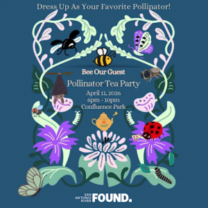 04/11 San Antonio River Foundation - Pollinator Tea Party at Confluence Park