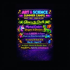 Art Time Party Summer Camps