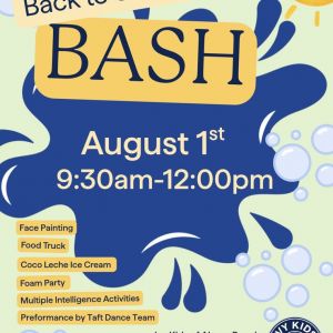08/01 Ivy Kids of Alamo Ranch - Back to School Bash
