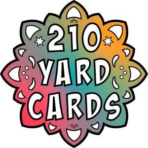 210 Yard Cards