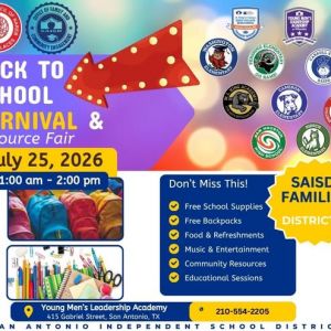 07/25 SAISD - Back to School Carnival & Resource Fair
