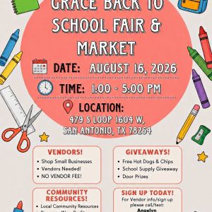 08/16 Grace Countryside Funeral Home - Back to School Fair & Market